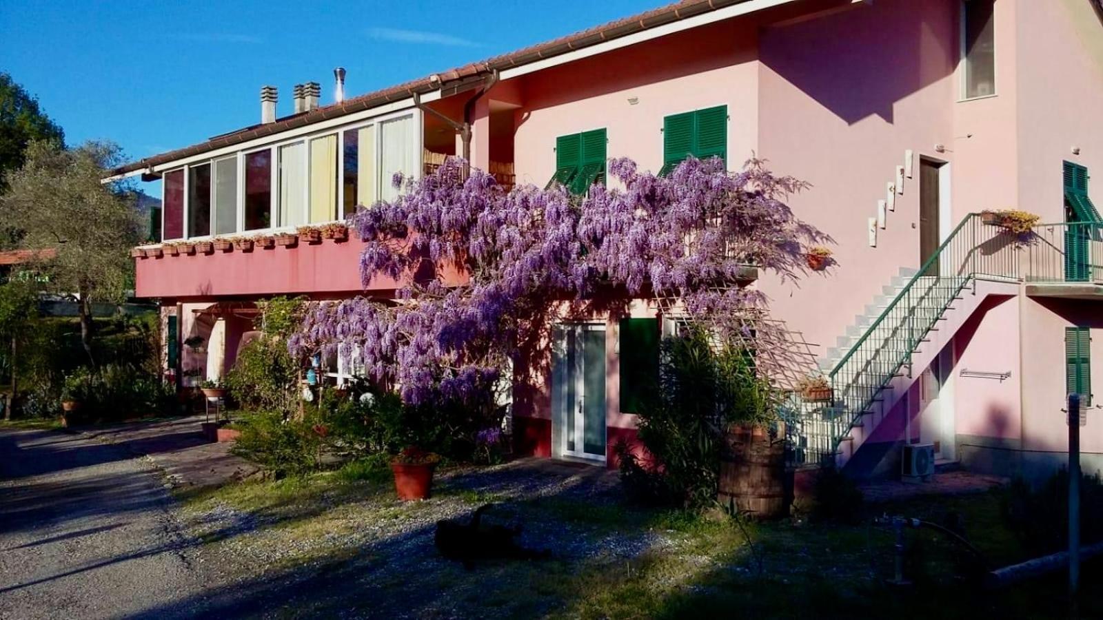 La Casa Rosa Hotell Borghetto di Vara Eksteriør bilde